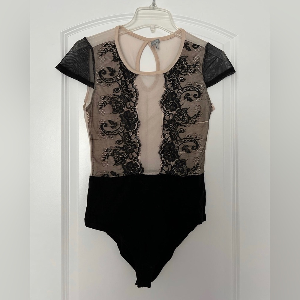 Sexy Sheer Lace Bodysuit